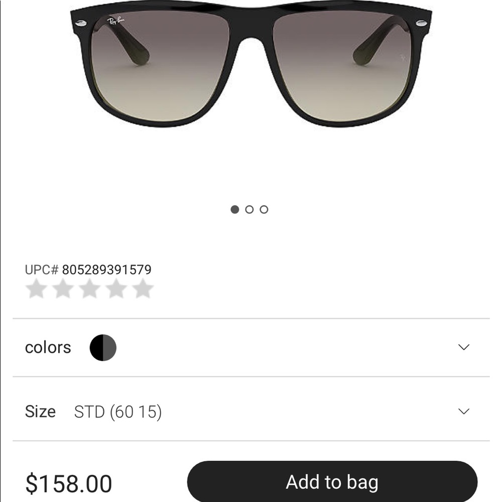 Rayban Polarized Large Sunglasses
